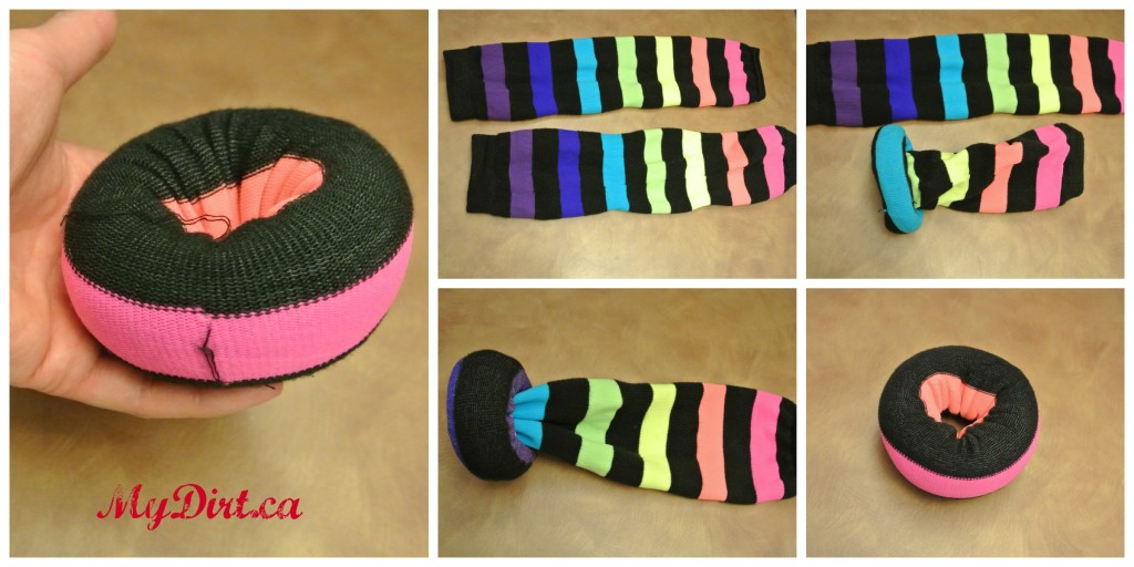 how to make a sock bun