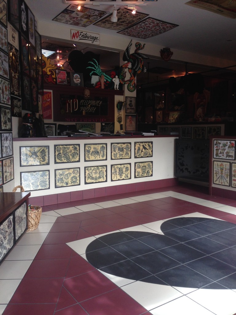 black heart tattoo san francisco