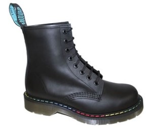 rainbow doc martins