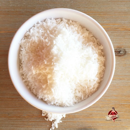 bowl of coconut