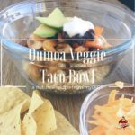 quinoa veggie taco bowl