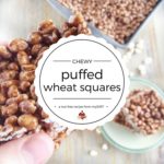 chewy puffed wheat squares