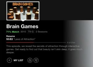 netflix brain games